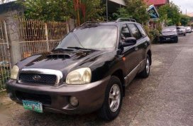 Hyundai Santa Fe 2008 AT Black For Sale 