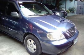 2003 Kia Sedona manual for sale
