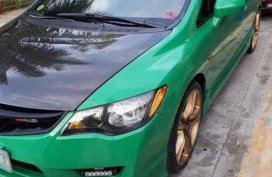 Honda Civic FD 2008 AT Green Sedan For Sale 