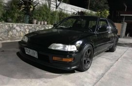 Honda Civic EF Hatchback 1991 Black For Sale 