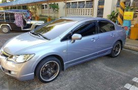 Honda Civic 1.8v MT 2008 Blue Sedan For Sale
