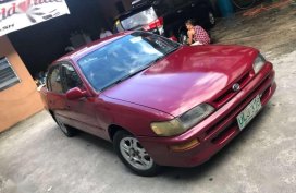 1998 Toyota Corolla Gli 1.6 MT Red For Sale 