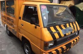 Mitsubishi L300 FB Manual Yellow Truck For Sale 