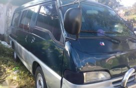 Hyundai Grace 2003 Manual Green Van For Sale 
