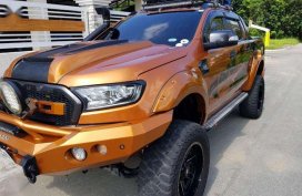 Ford Ranger 4x2 Wildtrack AT 2016 Orange For Sale 