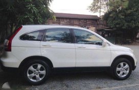 2009 Honda CRV AT 4x2 White SUV For Sale 