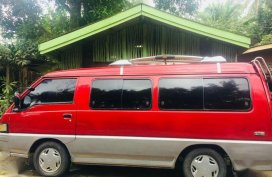Hyundai Grace Manual Red Van For Sale 
