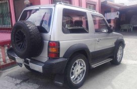Mitsubishi Pajero 3 door 4x4 1990 Silver For Sale 