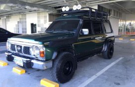 Nissan Safari Patrol GQ 4x4 Green For Sale 