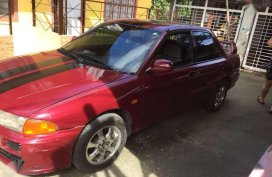 Mitsubishi Lancer i-tlog Manual Red Sedan For Sale 