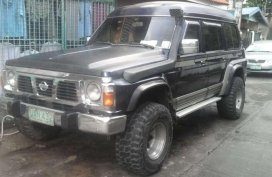 Nissan Safari SGL MT Blue SUV For Sale 