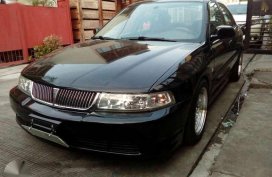 2002 Mitsubishi Lancer GLX MT Black For Sale 