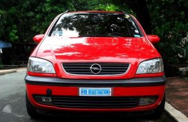 2002 Opel Zafira for sale