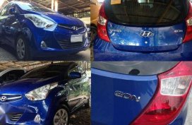 Hyundai Eon GLX 2015 Blue Manual Blue For Sale 