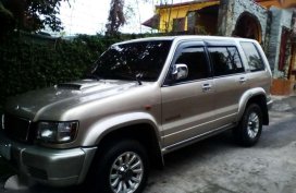 Isuzu Trooper Skyroof Local 2003 AT Beige For Sale 