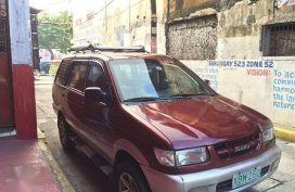 2002 Isuzu Crosswind Manual Diesel Red For Sale 
