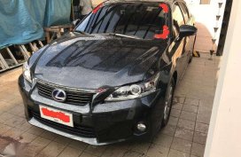 Lexus CT200h 2011 AT Black Sedan For Sale 
