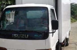 Isuzu Elf Freezer Van Giga 4HG1 White For Sale 