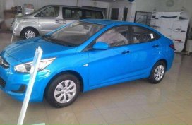 2018 Hyundai Accent New AT Blue Sedan For Sale 