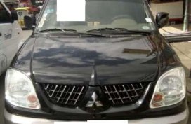 Mitsubishi Adventure 2.5 2005 MT Black SUV For Sale 