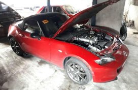 Mazda MX-5 Miata 2017 AT Red Roadster For Sale 