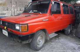 Toyota Tamaraw FX 2001 MT Red For Sale 