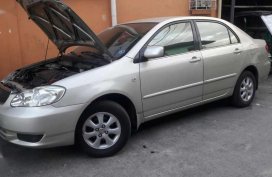 Toyota Corolla Altis 2001 1.6E MT Silver For Sale 