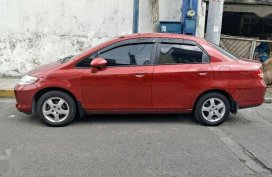 Honda City 2004 1.3 AT Red Sedan For Sale 