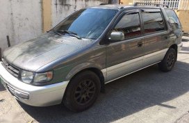 1998 Mitsubishi Spacewagon MT Gray Wagon For Sale 