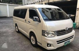 2013 Toyota Hiace Super Grandia AT White For Sale 