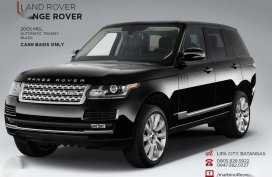 For sale Range Rover 2005 Automatic Gas Black