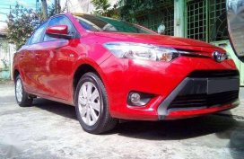 Grab Toyota E Vios 2017 red mt for sale