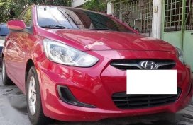 2016 Hyundai Accent MT Red for sale