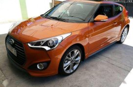 Hyundai Veloster 2016 Automatic Orange For Sale 