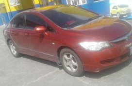 Honda Civic 2006 AT Red Sedan For Sale 
