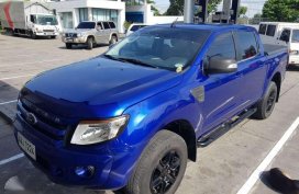 2014 Ford Ranger XLT MT Blue Pickup For Sale 