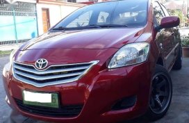 Toyota Vios 1.3E GAS Manual Red Sedan For Sale 