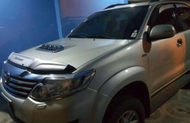 2013 Toyota Fortuner Diesel Silver SUV For Sale 