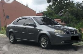 Chevrolet Optra 2004 Manual Gray Sedan For Sale