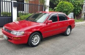Toyota Corolla 1997 Well maintained Red For Sale 