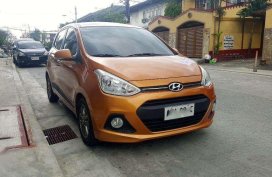 2014 Hyundai Grand i10 Automatic Orange For Sale 
