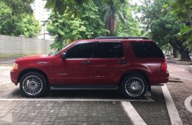 Ford Explorer 2005 4x2 XLT AT Red SUV For Sale 