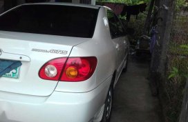 Toyota Corolla Altis 2002 AT White Sedan For Sale 