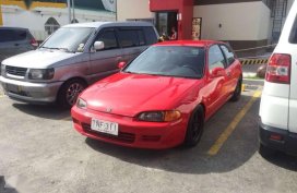 Honda Civic EG Hatchback 1300cc Red For Sale 