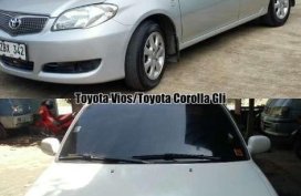 Toyota Vios 2005 Manual Silver Sedan For Sale 