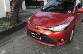 Toyota Vios1.3 E 2015 AT Red Sedan For Sale 