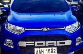 Ford Ecosport  2014 AT Blue SUV For Sale 