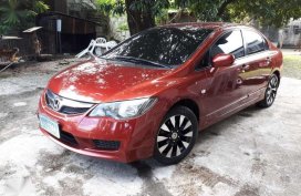 2009 Honda Civic FD 1.8V AT Red Sedan For Sale 
