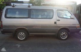 Toyota HiAce Super Custom 1983 AT Silver Van For Sale 