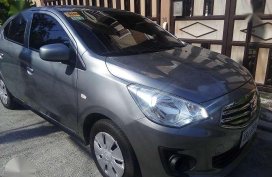 2015 Mitsubishi Mirage G4 GLX MT Gray For Sale 
